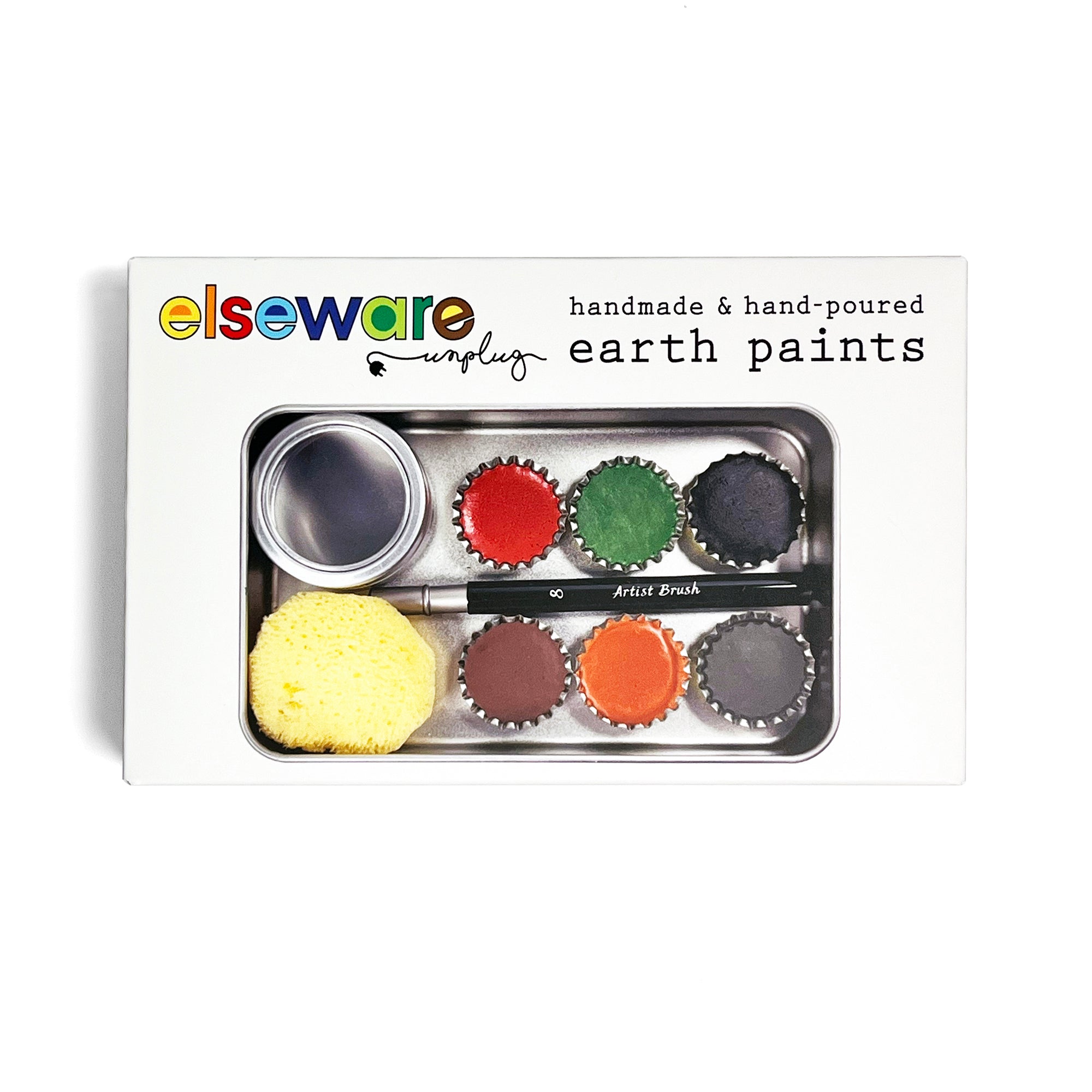 Handmade Watercolor Set - Earth Paints