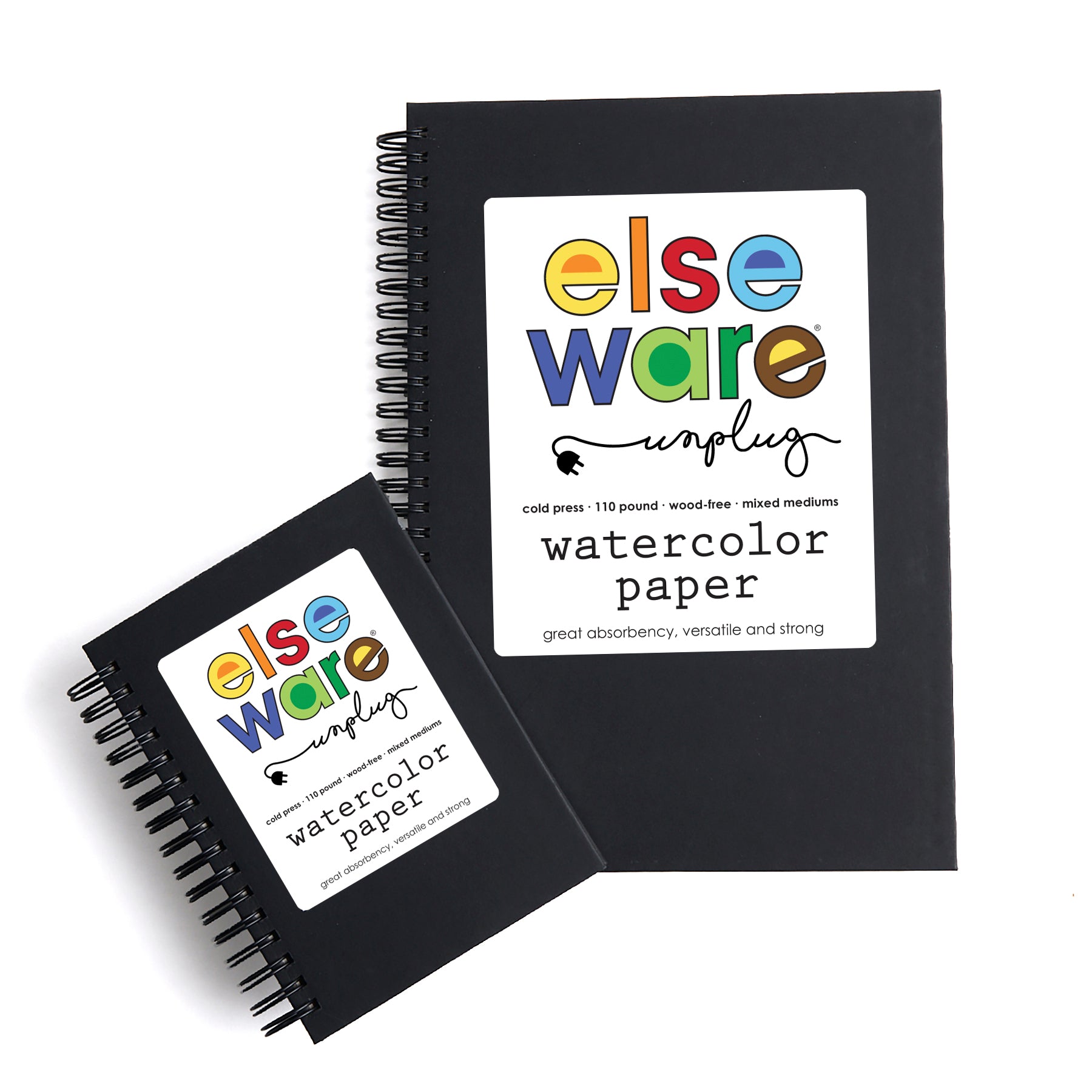 Watercolor Paper Pad (Large) – 7" x 10" – 110 lb Cotton Rag