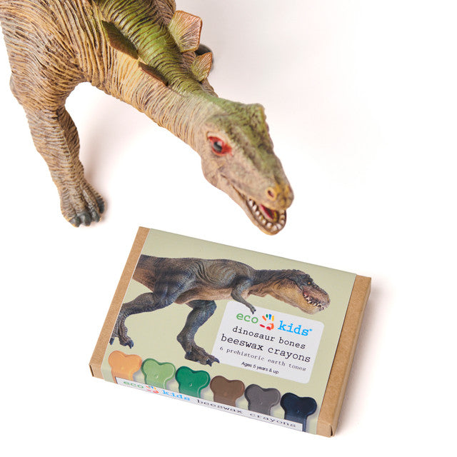 Non-Toxic Beeswax Crayons - Dinosaur Bone