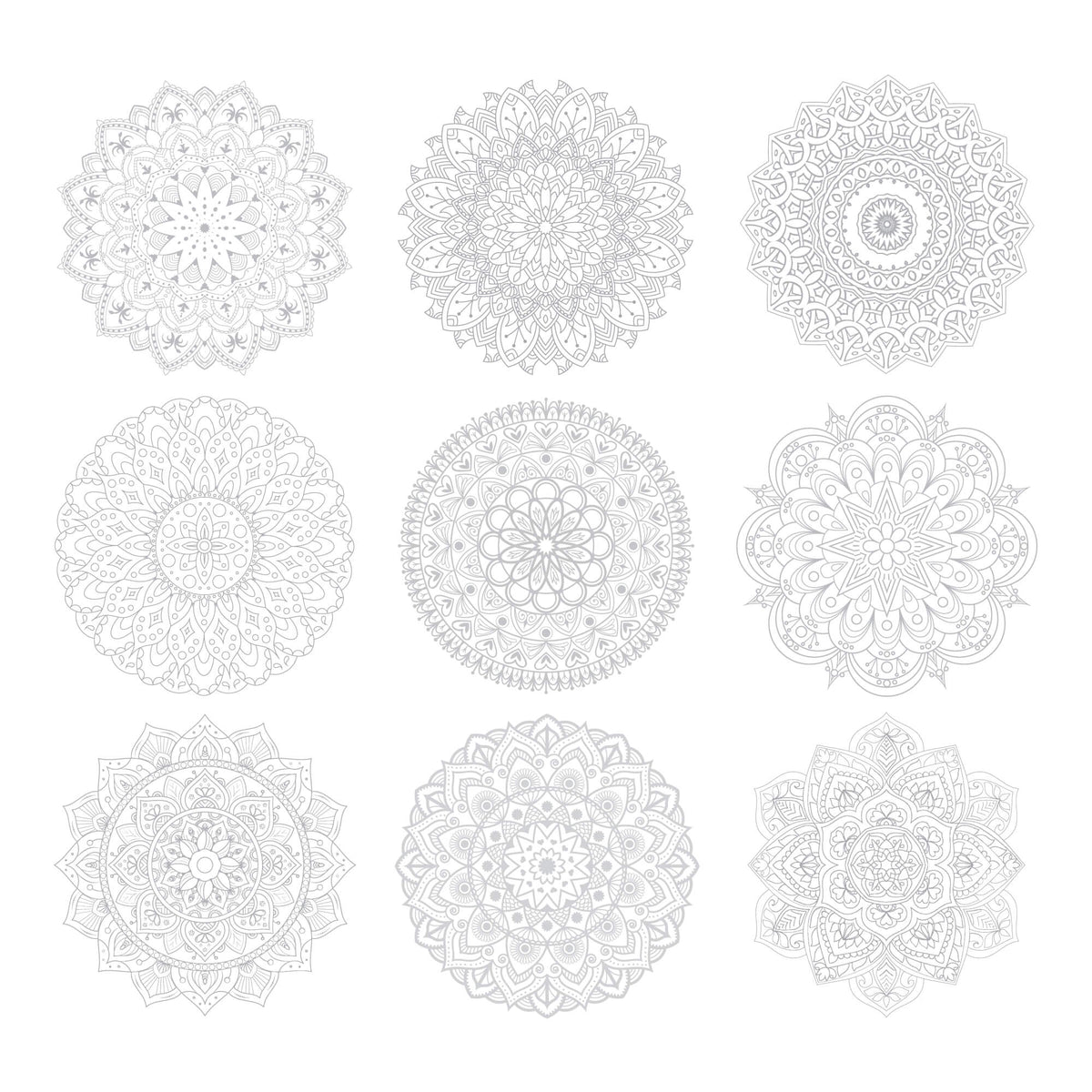 Mandala Coloring Sheets - Deluxe 110lb Paper, Artist Quality – elseware ...