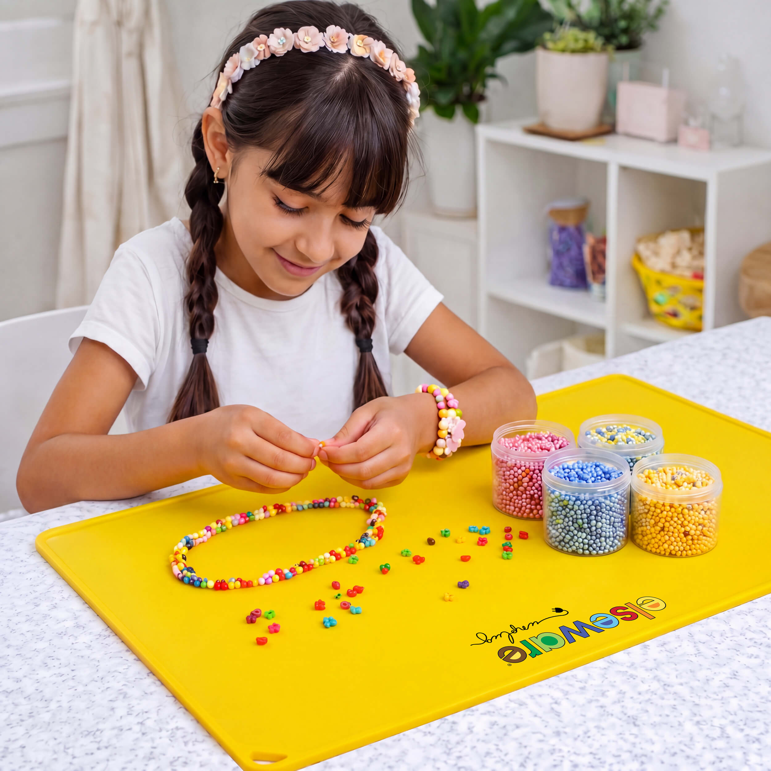 Silicone Craft Mat - Oversized - Nonstick with raised edges