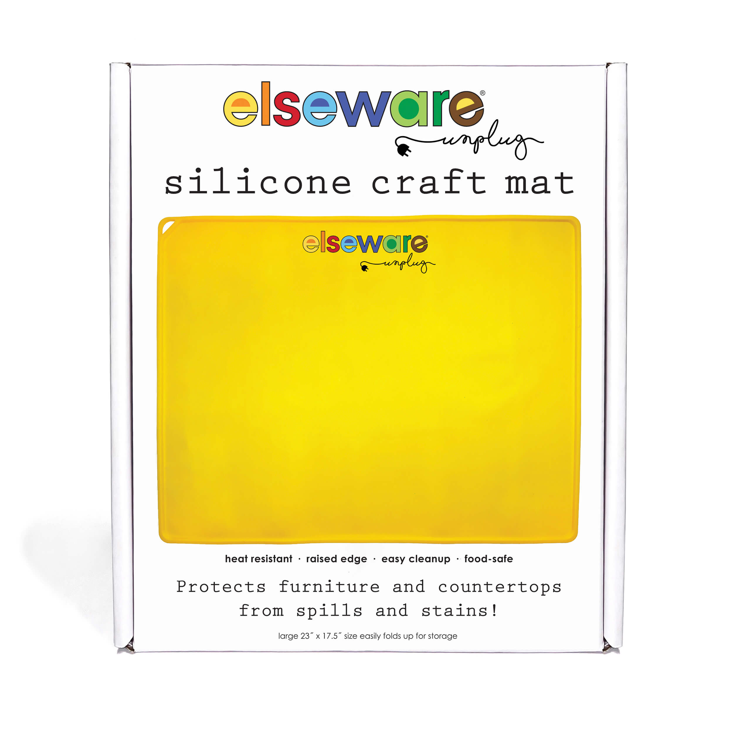 Silicone Craft Mat - Oversized - Nonstick with raised edges