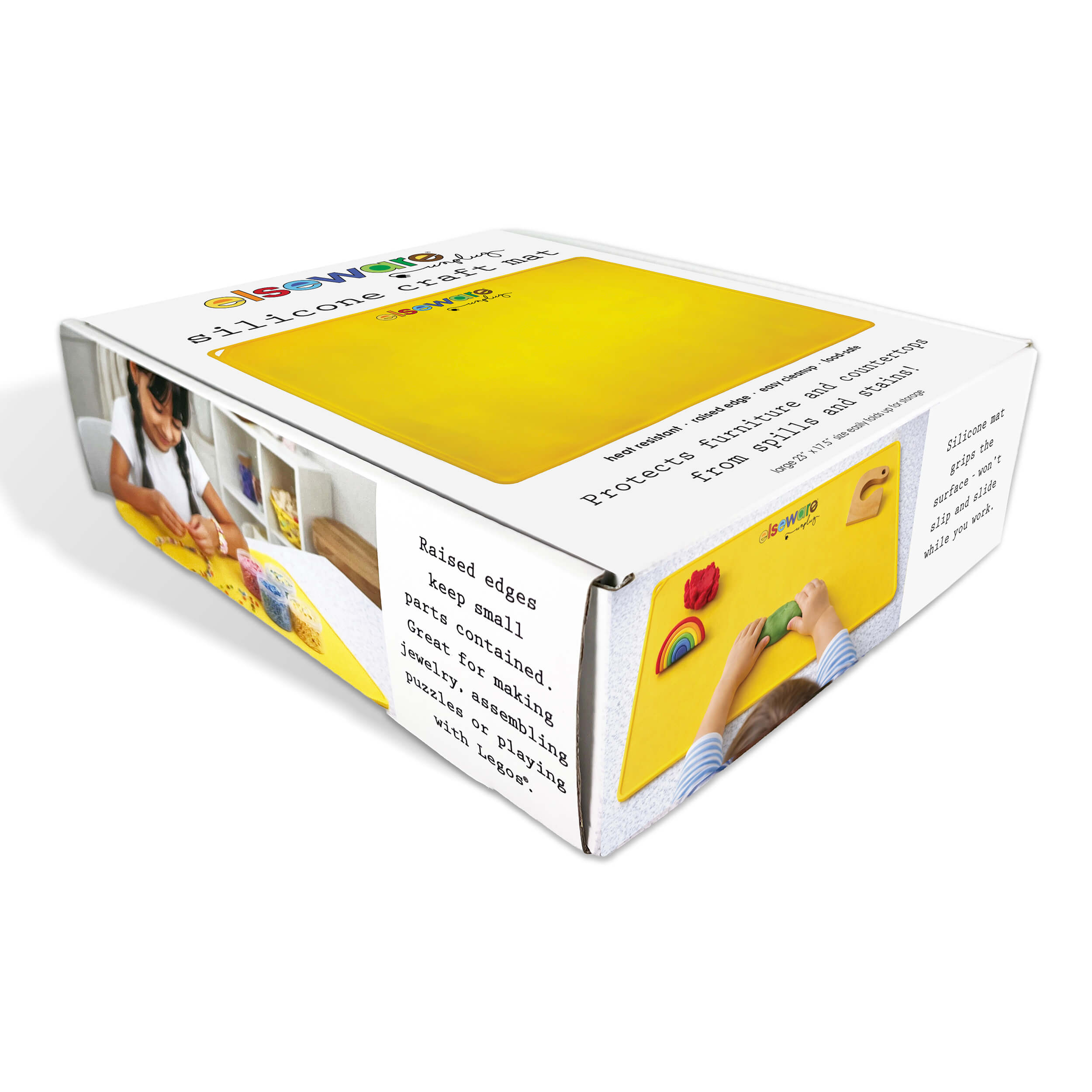 Silicone Craft Mat - Oversized - Nonstick with raised edges