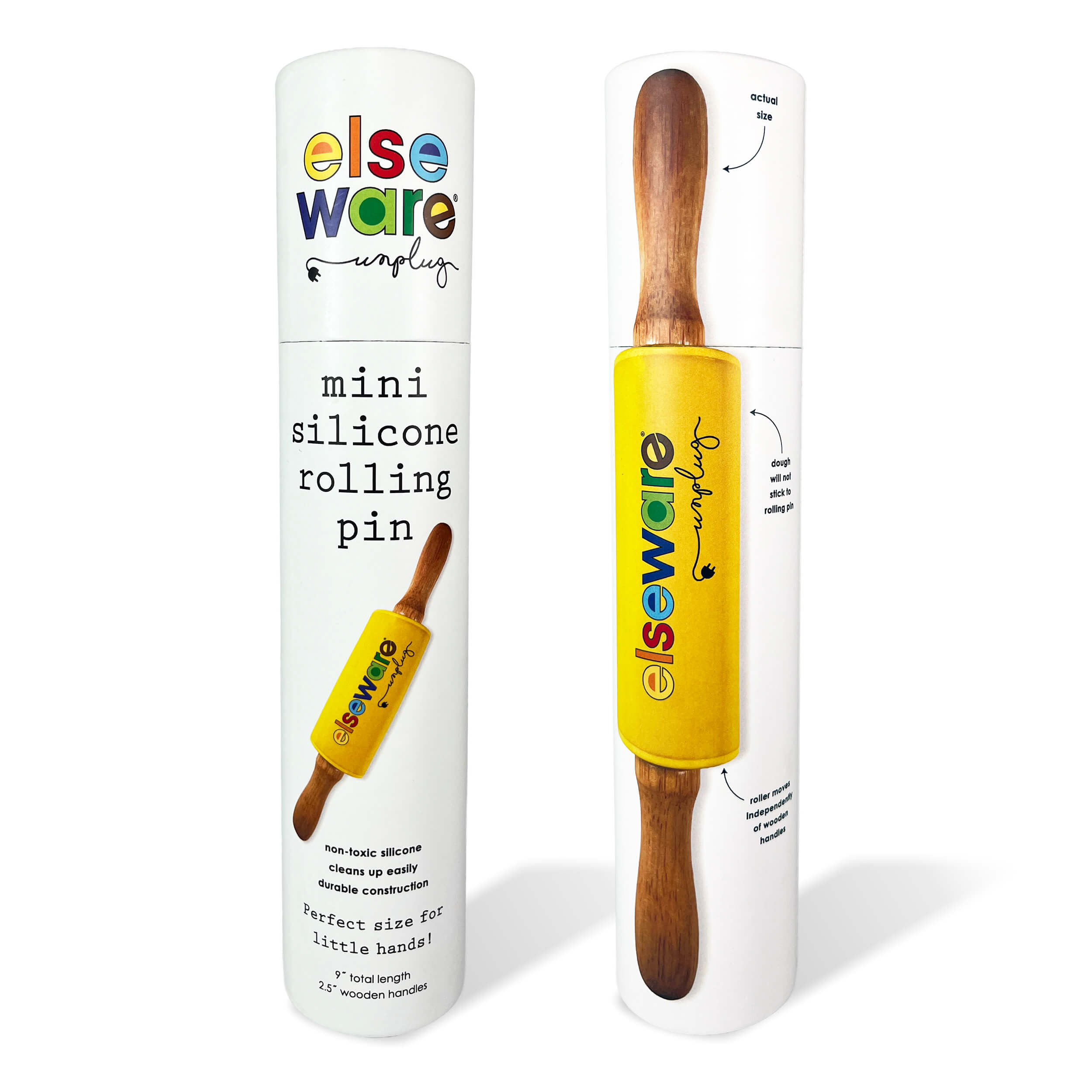 Silicone Mini Rolling Pin - Nonstick - For little hands