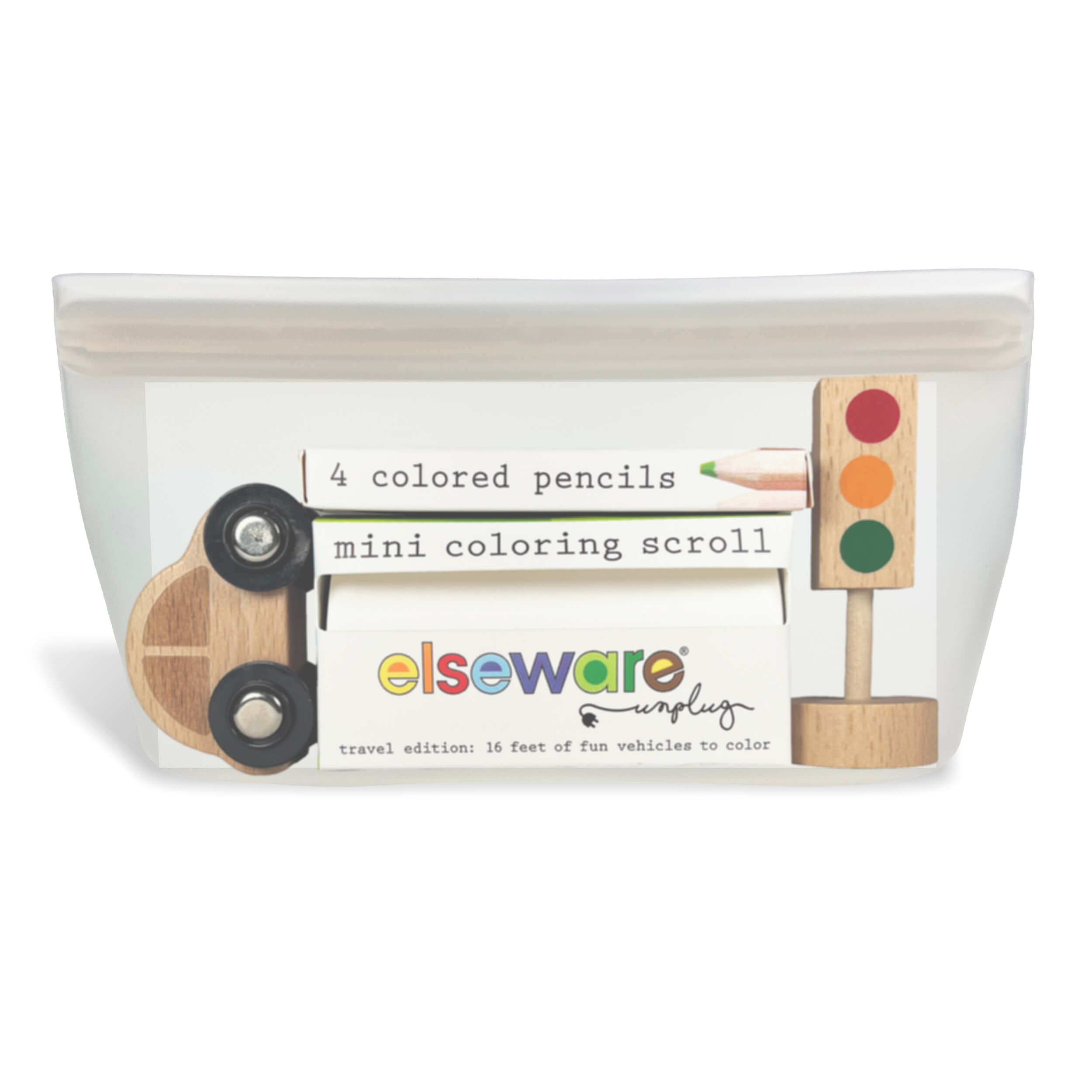 Traveling Tot Kit - Reusable Silicone Bag